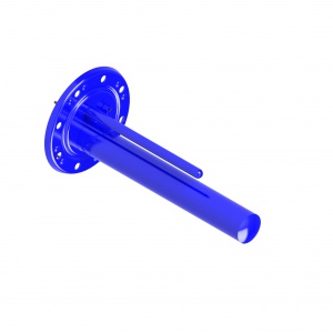 Víko příruby 400 mm 2 jímky    Pro TPK 168 NEW+těsnění